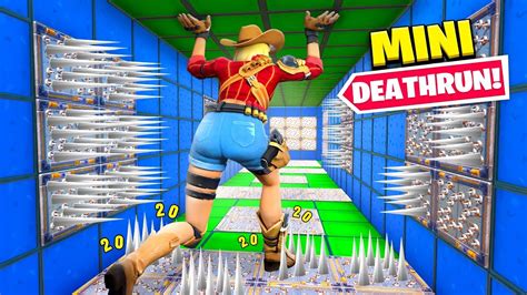 Der Xxs Mini Deathrun In Fortnite Youtube