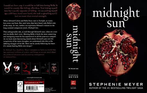 Midnight sun book cover | Mini libri, Libri, Copertina libro