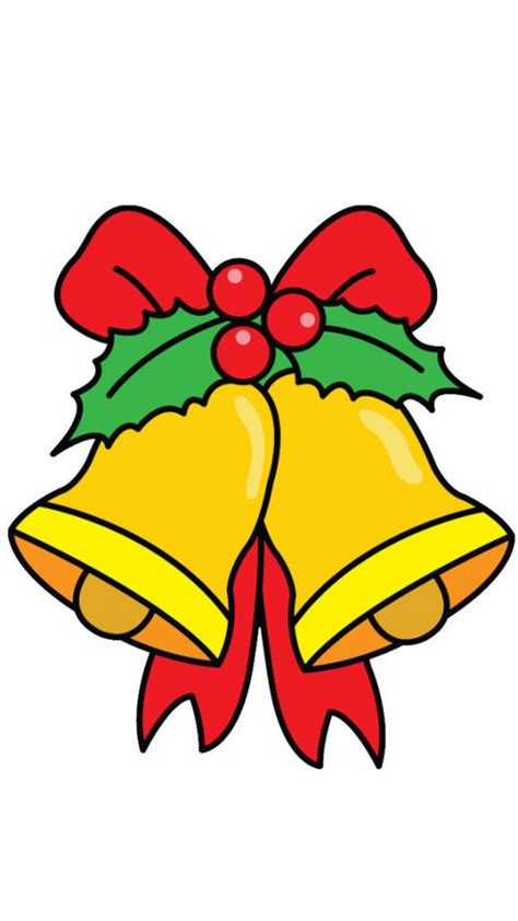 Desenho Sino De Natal - 30+ Desenhos de Sino de Natal para colorir - Como fazer em casa