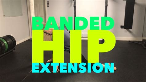 Banded Hip Extension YouTube