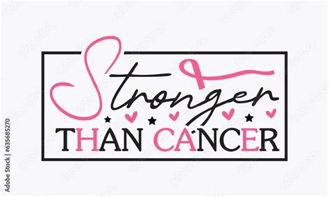 Stronger Than Cancer Svg Breast Cancer Svg Design Cancer Awareness