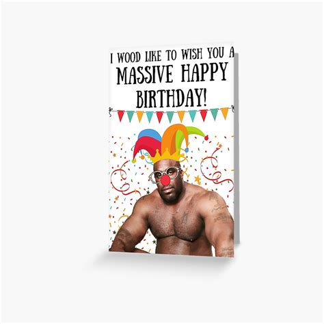 Barry Wood Happy Birthday Card Gifts Greeting Card For Sale By