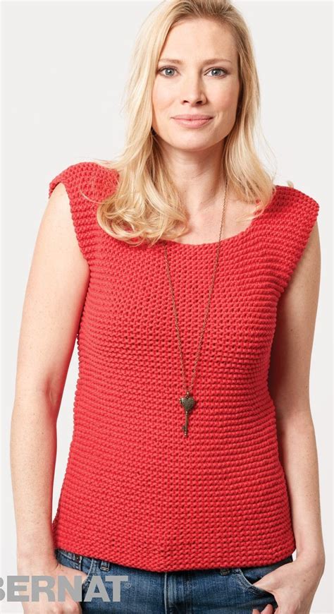 Free Knitting Patterns Tank Tops