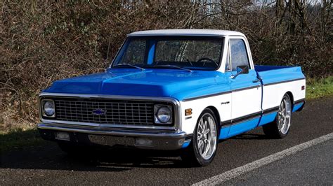 327-POWERED 1972 CHEVROLET CUSTOM PICKUP available for Auction ...