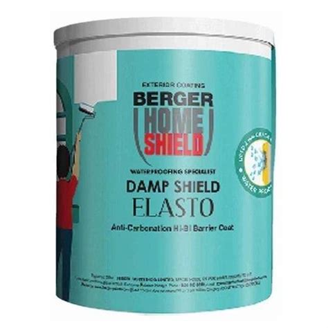 Berger Home Damp Shield Elasto Ltr At Rs Bucket In Rajkot Id