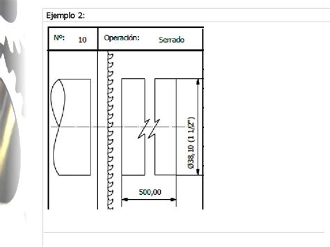 Objetivos Mecanizado Con Torno Y Sus Operaciones Ejemplo