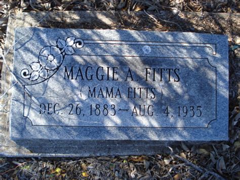 Margaret Ann Maggie Sikes Fitts M Morial Find A Grave