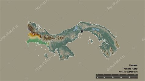 Forma Desnaturalizada De Panam Con Su Capital Divisi N Regional