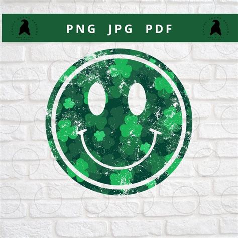 Emoji Clipart Smiley Face Fun Projects St Patricks Day Clover Art