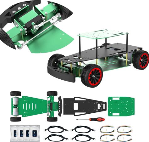 Mua Yahboom Diy Smart Robot Chassis Ackerman Chassis For Arduino