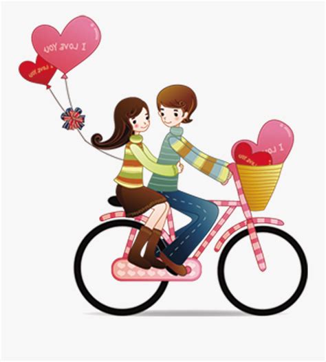 Romance Couple Love Cartoon Download Hq Png Clipart - Couple Love Png ...