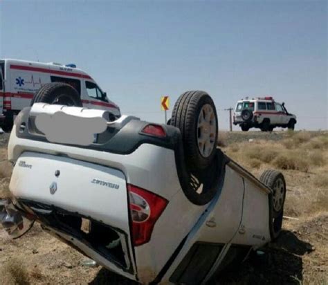 واژگونی خودرو در محور هرابرجان مروست چهار مصدوم و یک فوتی برجای گذاشت