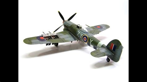 Airfix Hawker Typhoon Mk Ib Step By Step Youtube