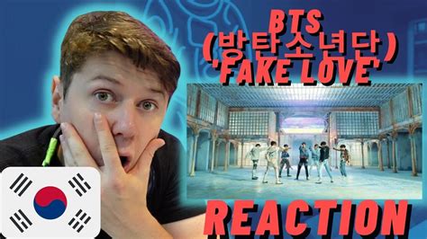 First Time Watching 🇰🇷bts 방탄소년단 Fake Love Official Mv Irish