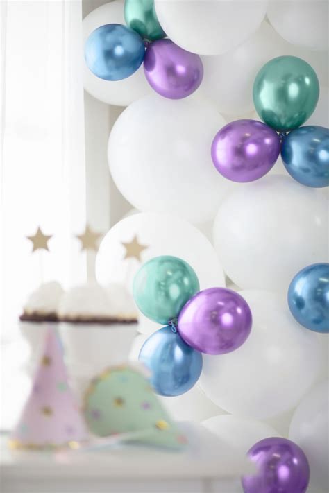 Balony Fioletowe Chromowane Glossy 12 Cm 5 Cali 50 Szt Sklep Smart Deco