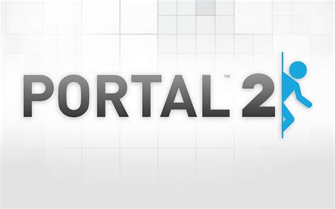 Portal 2 logo HD wallpaper | Wallpaper Flare