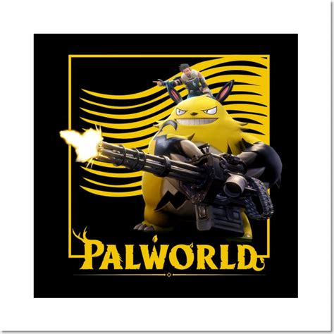 Palworld Grizzbolt Palworld Posters And Art Prints Teepublic