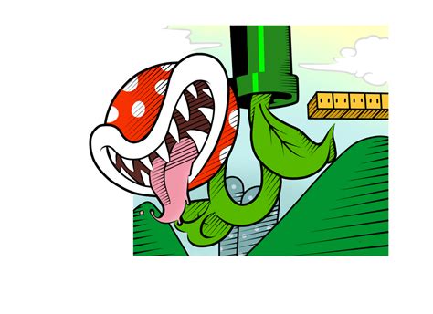 Piranha Plant By Ibasilio On Deviantart