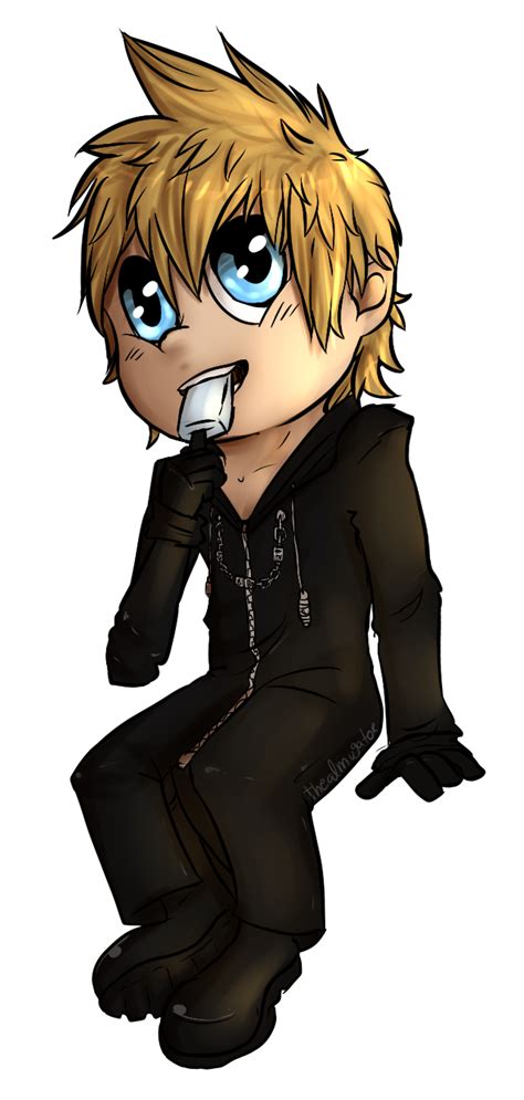 Chibi Roxas By Thealmugator On Deviantart