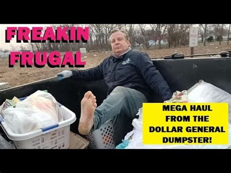 MEGA HAUL Dumpster Diving At Dollar General I Think This Our First