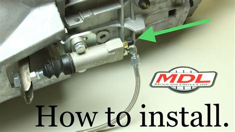 How To Install External Slave Cylinder On T From Modern Driveline