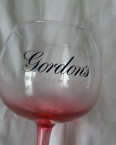 Gordon S Premium Pink Gin Glass EBay