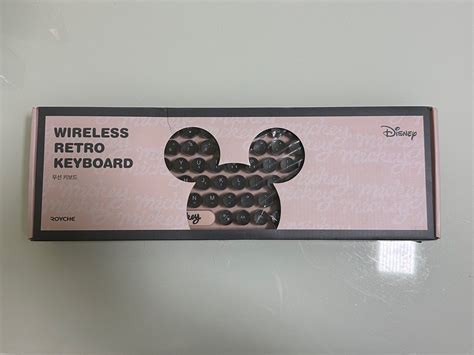 Royche Mickey Mouse Retro Wireless Keyboard Computers And Tech Parts And Accessories Computer