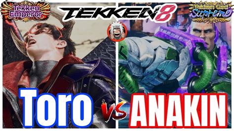 T8 Toro Devil Jin Vs ANAKIN Jack 8 TEKKEN 8 YouTube