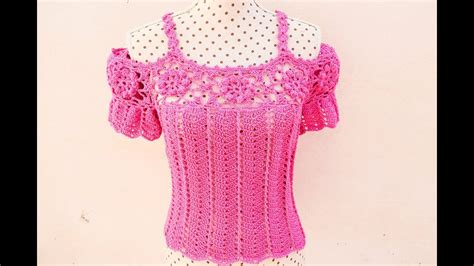 Crochet Summer Blouse Majovel Crochet Youtube