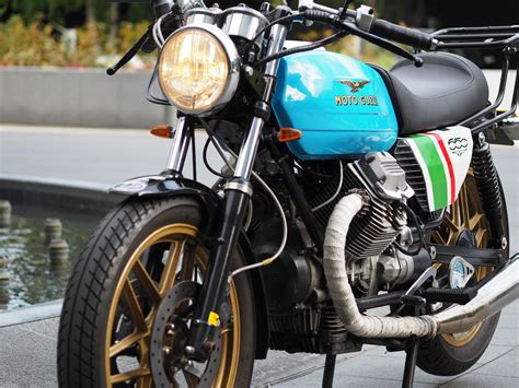 Restored 1986 Classic Moto Guzzi V65 Monza Style Cafe Racer