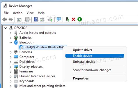 Enable Or Disable Bluetooth In Windows