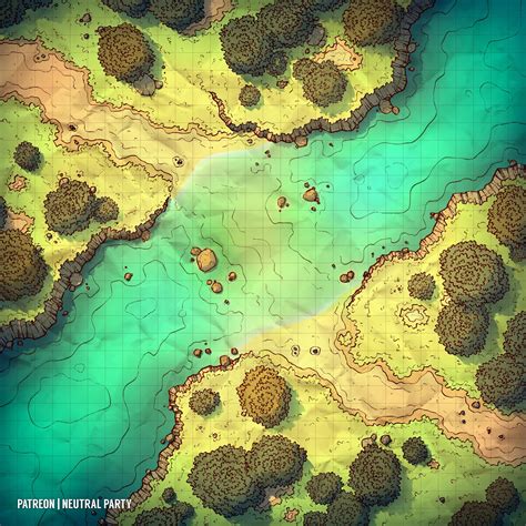 Oc Art River Crossing Battlemap Rdnd