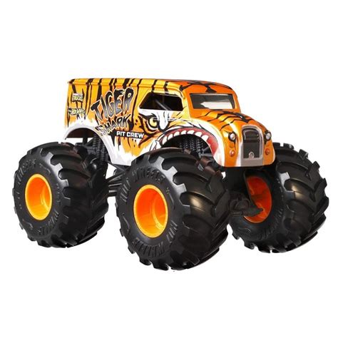 Mattel HOT WHEELS Monster Trucks TIGER SHARK PIT CREW GJG