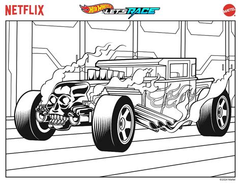 Hot Wheels Coloring Pages Hot Wheels Let S Race Coloring Pages