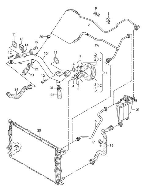 A4 S4 Avant Quattro 2008 2012 Coolant Cooling System ETKA