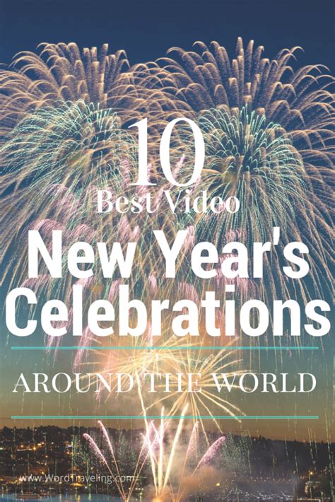 Top Ten New Years Fireworks Celebrations Around World