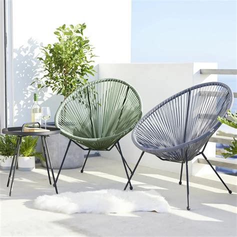 Кресло из ротанга К-012 купить для сада и дачи низкая цена