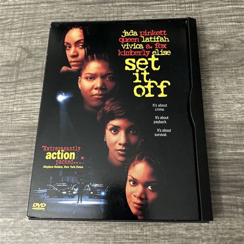 Set It Off Dvd ~ Queen Latifah ~ Jada Pinkett 1996 Ebay