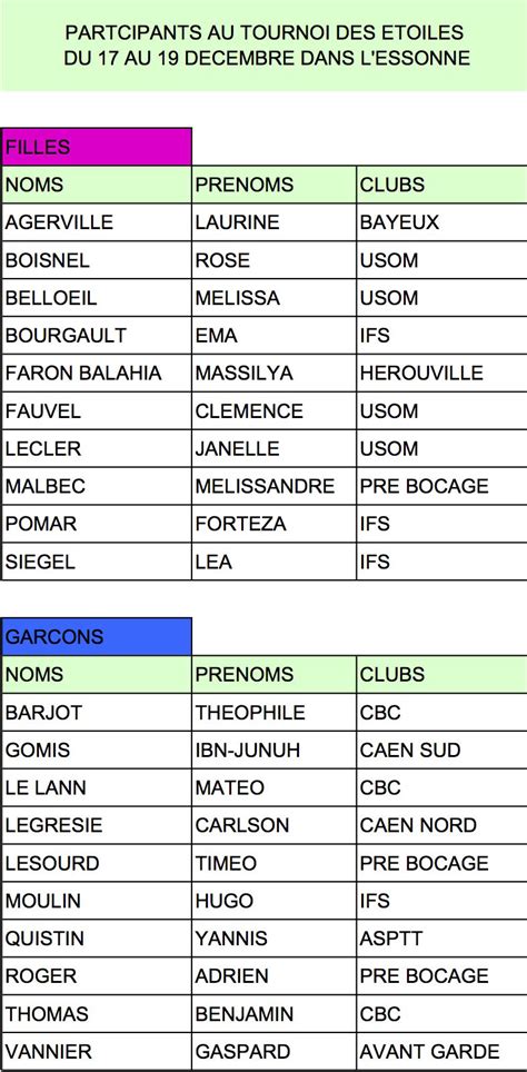 Tournoi Des Toiles Au D C Comit Calvados Basketball