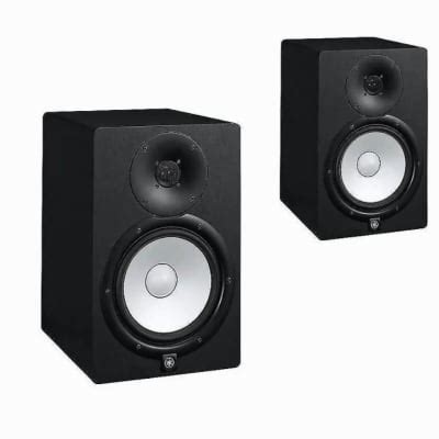 Yamaha Hs Way Bass Reflex Powered Studio Monitors Reverb