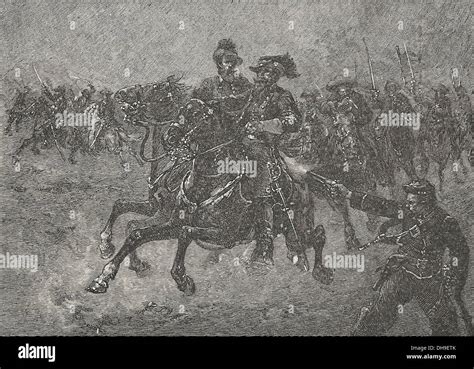 Death of JEB Stuart, Confederate Cavalry Commander, USA Civil War, 1864 ...