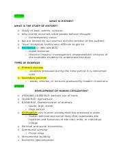 Hist N Pdf What Is History What Is The Study Of History