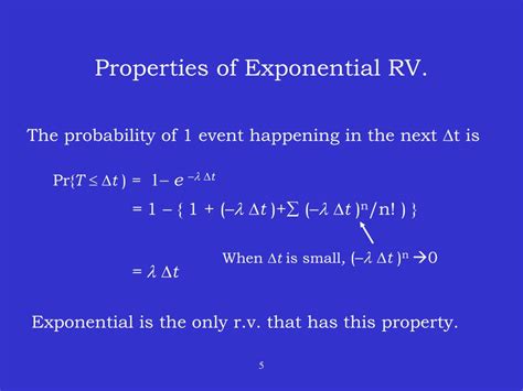 Ppt Exponential Distribution And Poisson Process Powerpoint