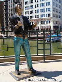 Statue of The Fonz, Milwaukee WI | Milwaukee wi, The fonz, Wisconsin