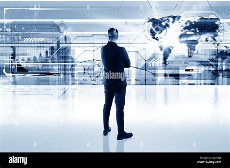 Futuristic Touch Display Hi Res Stock Photography And Images Alamy