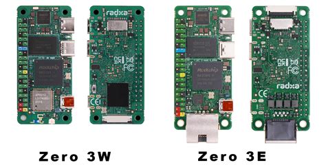 Radxas Latest Zero 3w And 3e Boards Boast Enhanced Ai Features