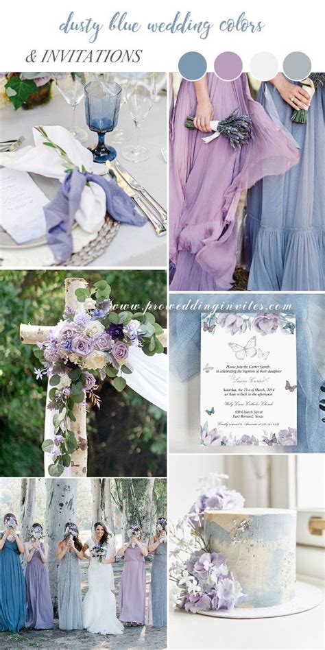 The Wedding Colors Are Blue Purple And Lavender For This Brides Color