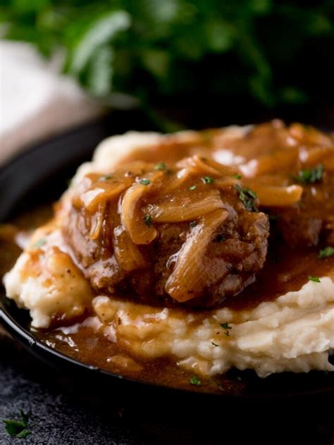 Best Hamburger Steak Recipe Sweetly Splendid