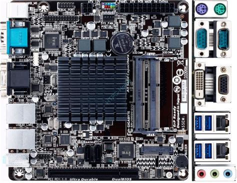 Gigabyte Ga J N D V Celeron J Soc Onboard Oem Dsub Dvi