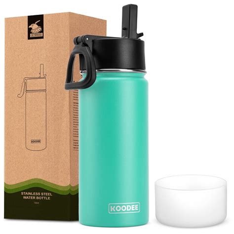 Koodee Oz Stainless Steel Water Bottle Double Wall Vacuum Insulated